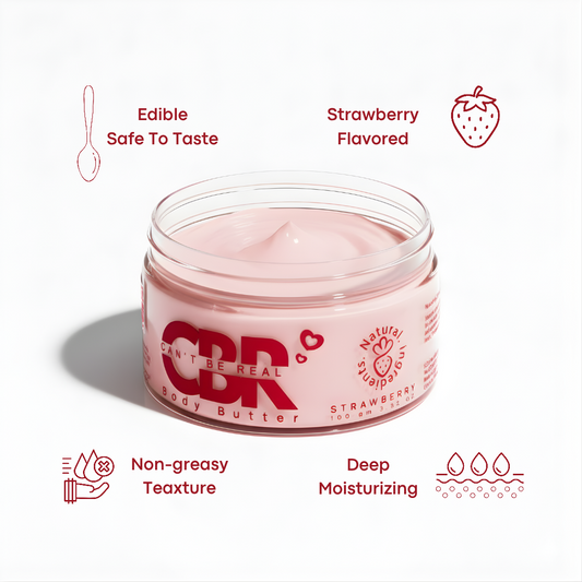 CAN'T BE REAL Intimate Body Butter - Strawberry Flavor