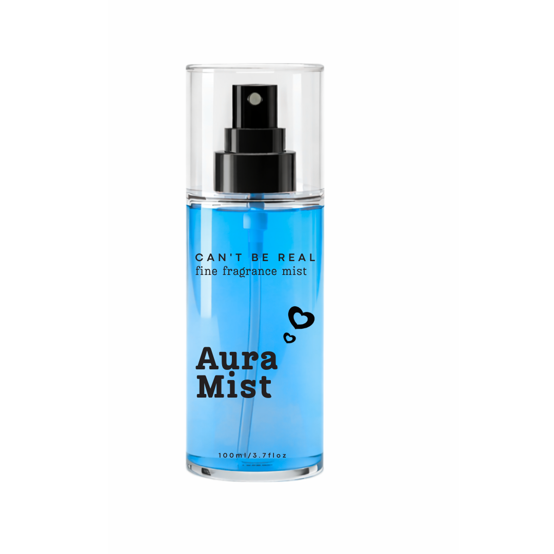 Aura Mist Fragrance body splash bottle by CAN'T BE REAL