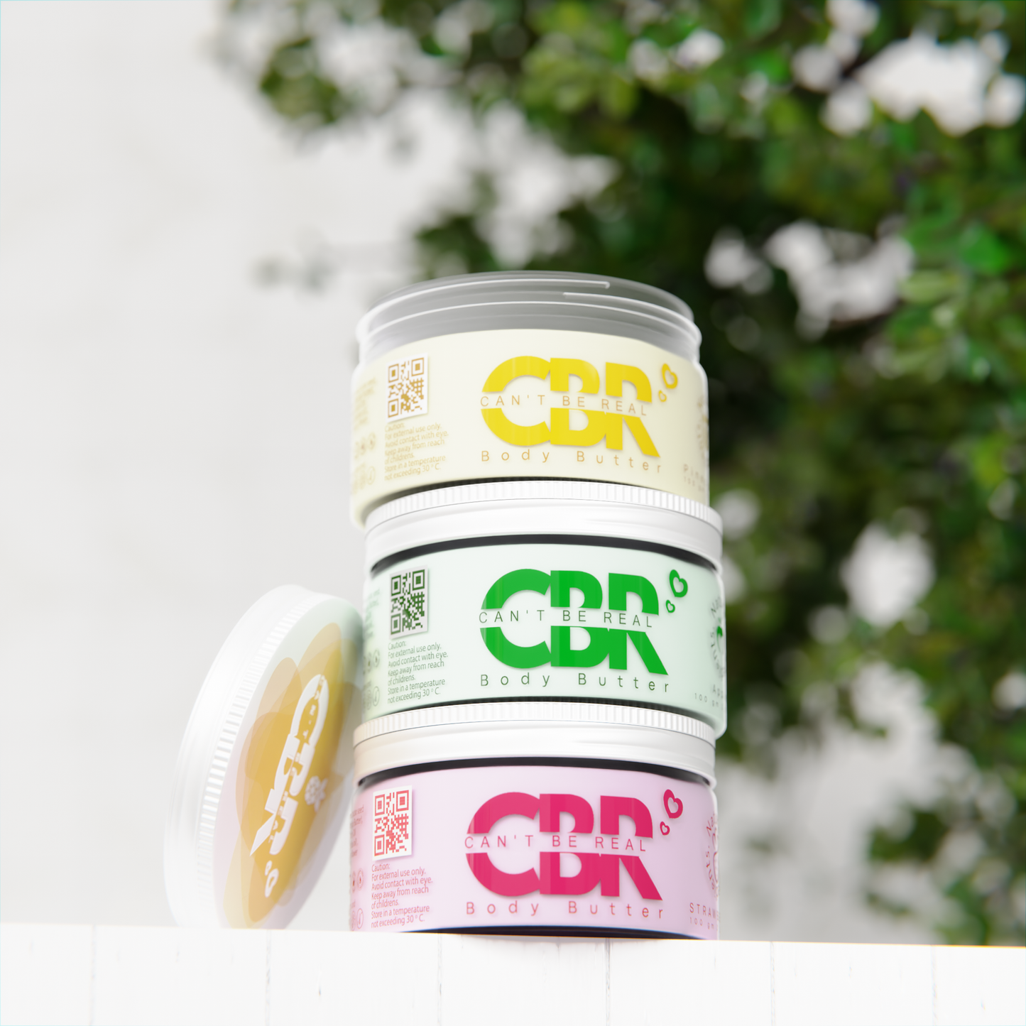 CBR Intimate Body Butter - Pineapple Flavor