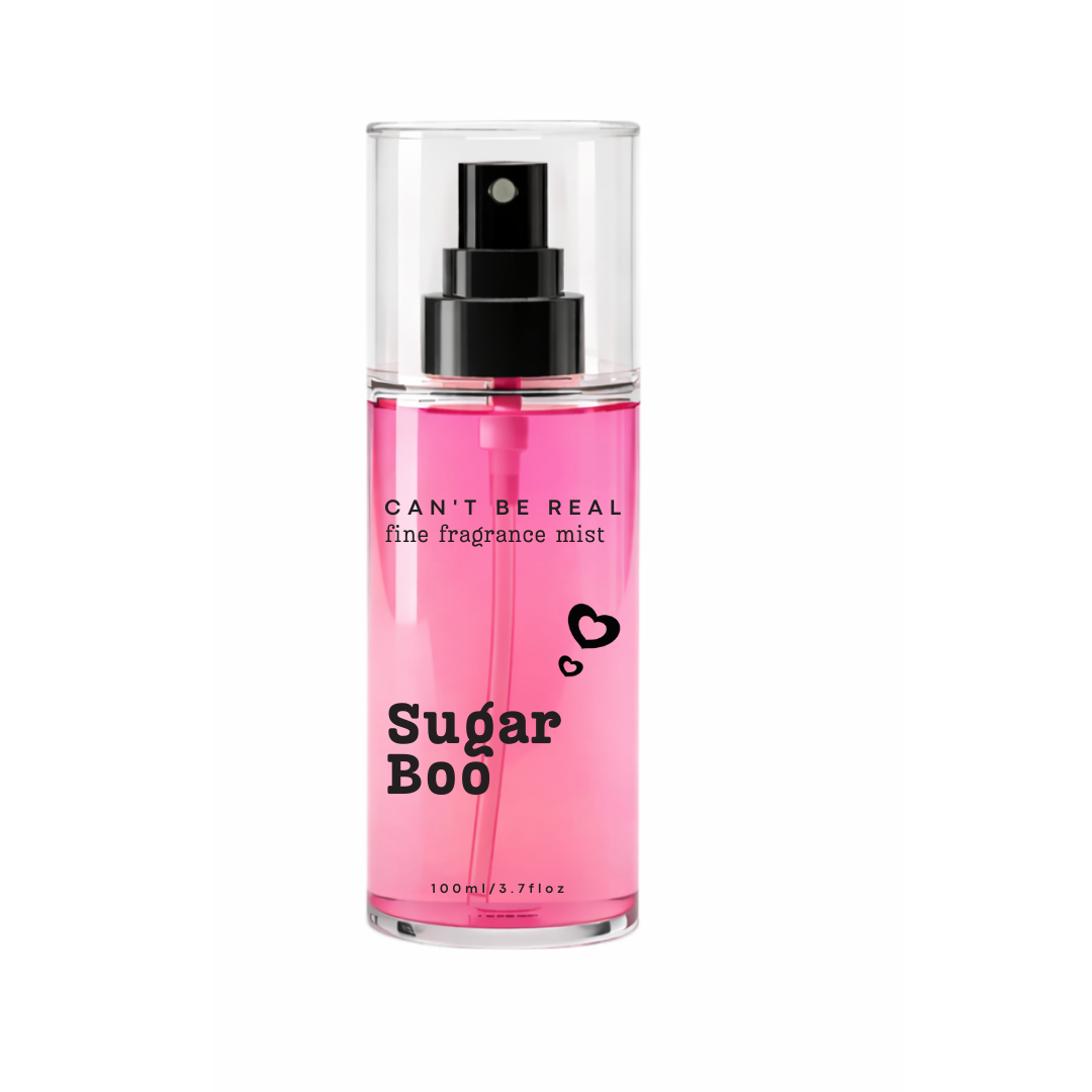 Sugar Boo Fragrance Mist body splash bottle by CAN'T BE REAL