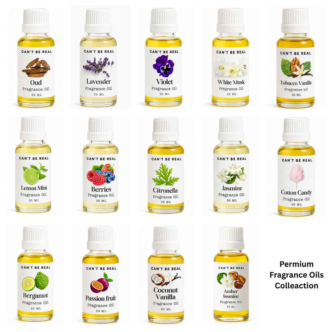 CAN'T BE REAL Fragrance Oil size range – 30 ML to 1 LITER