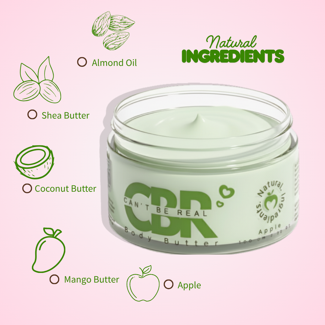 CAN'T BE REAL Intimate Body Butter - Apple Flavor
