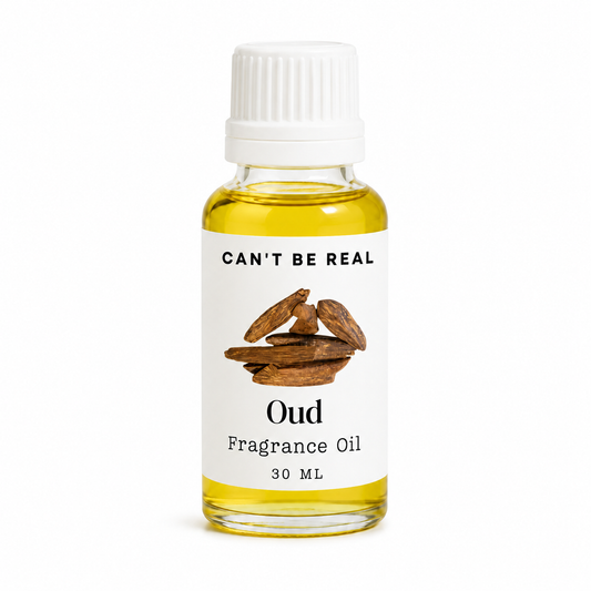 Oud Fragrance Oil bottle by CAN'T BE REAL