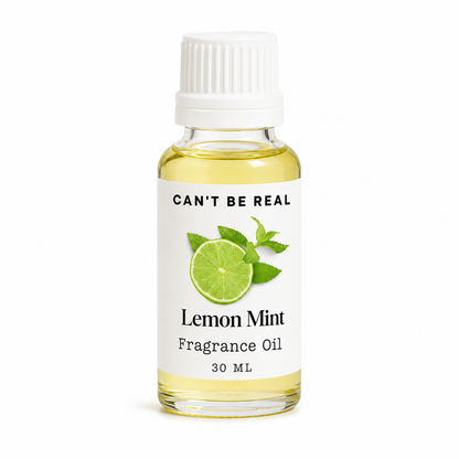 Lemon Mint Fragrance Oil bottle by CAN'T BE REAL