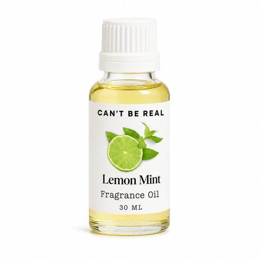 Lemon Mint Fragrance Oil bottle by CAN'T BE REAL