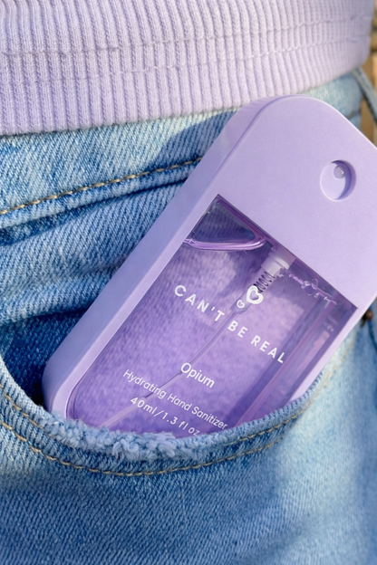 Can’t Be Real Hydrating Hand Sanitizer Spray- Opium