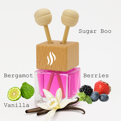 Eve Gift Set, Sugar Boo scented Reed Diffuser & Car Air Freshener