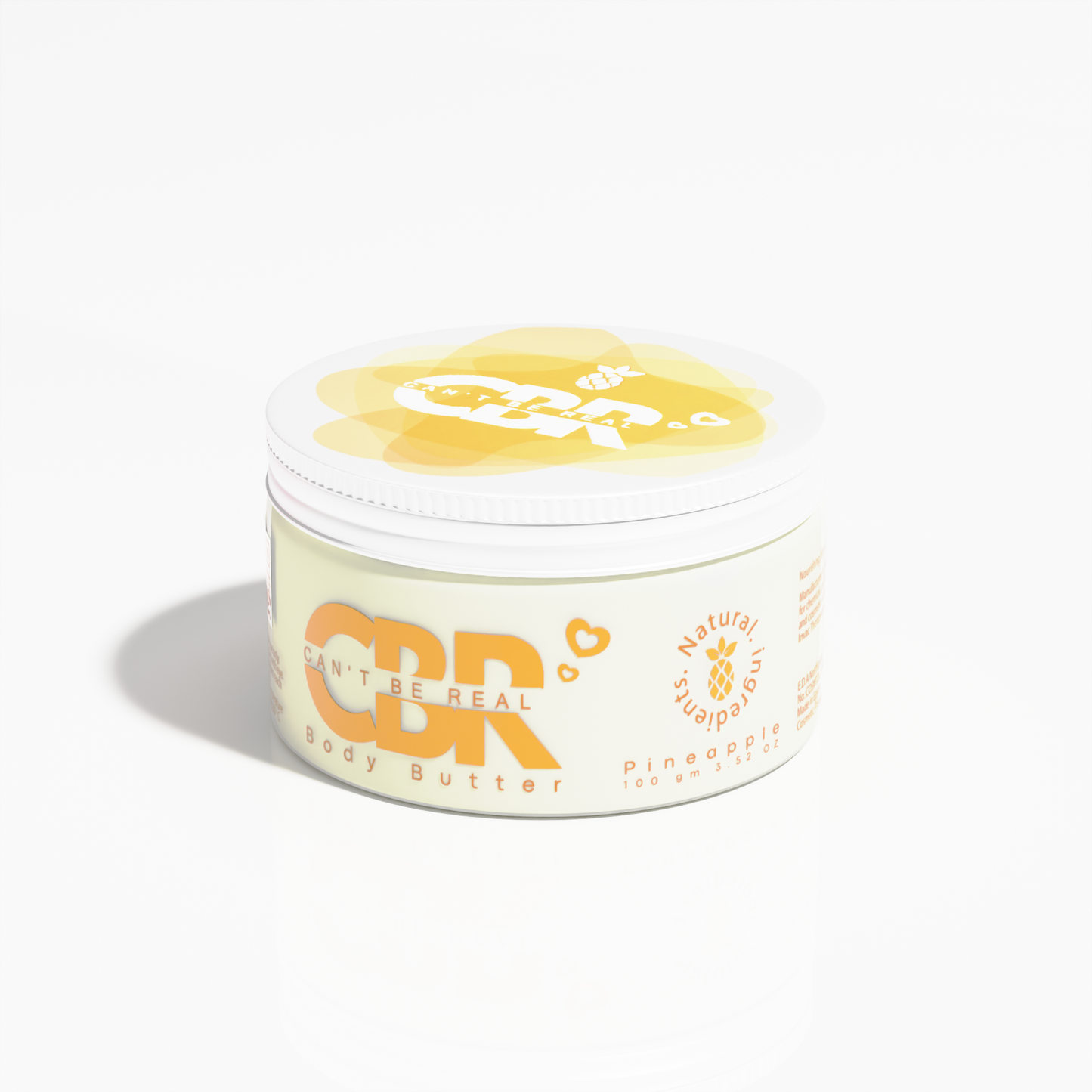 CBR Intimate Body Butter - Pineapple Flavor