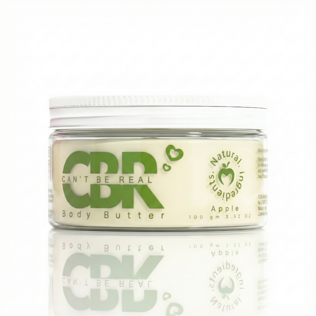 Apple Edible Body Butter jar by CAN'T BE REAL