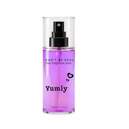 Yumly Fragrance Mist body splash bottle by CAN'T BE REAL