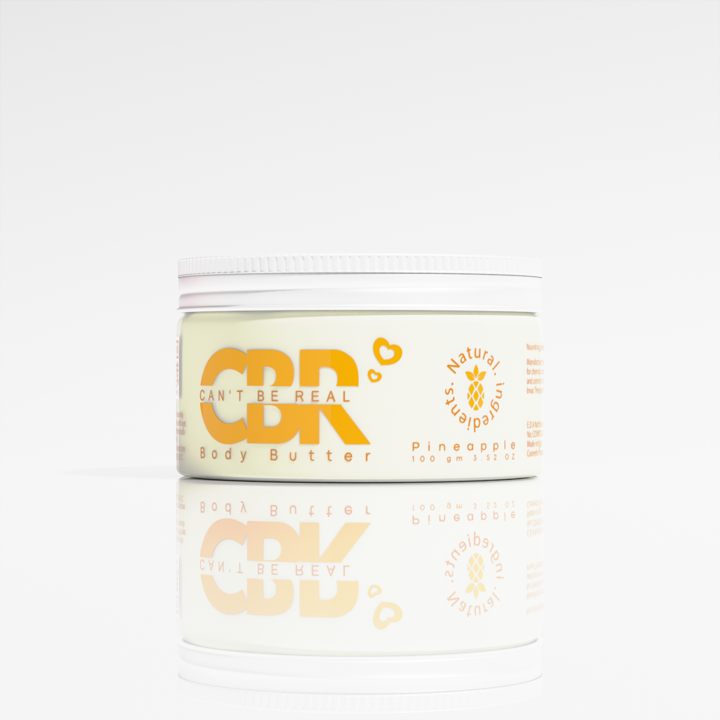 CBR Intimate Body Butter - Pineapple Flavor