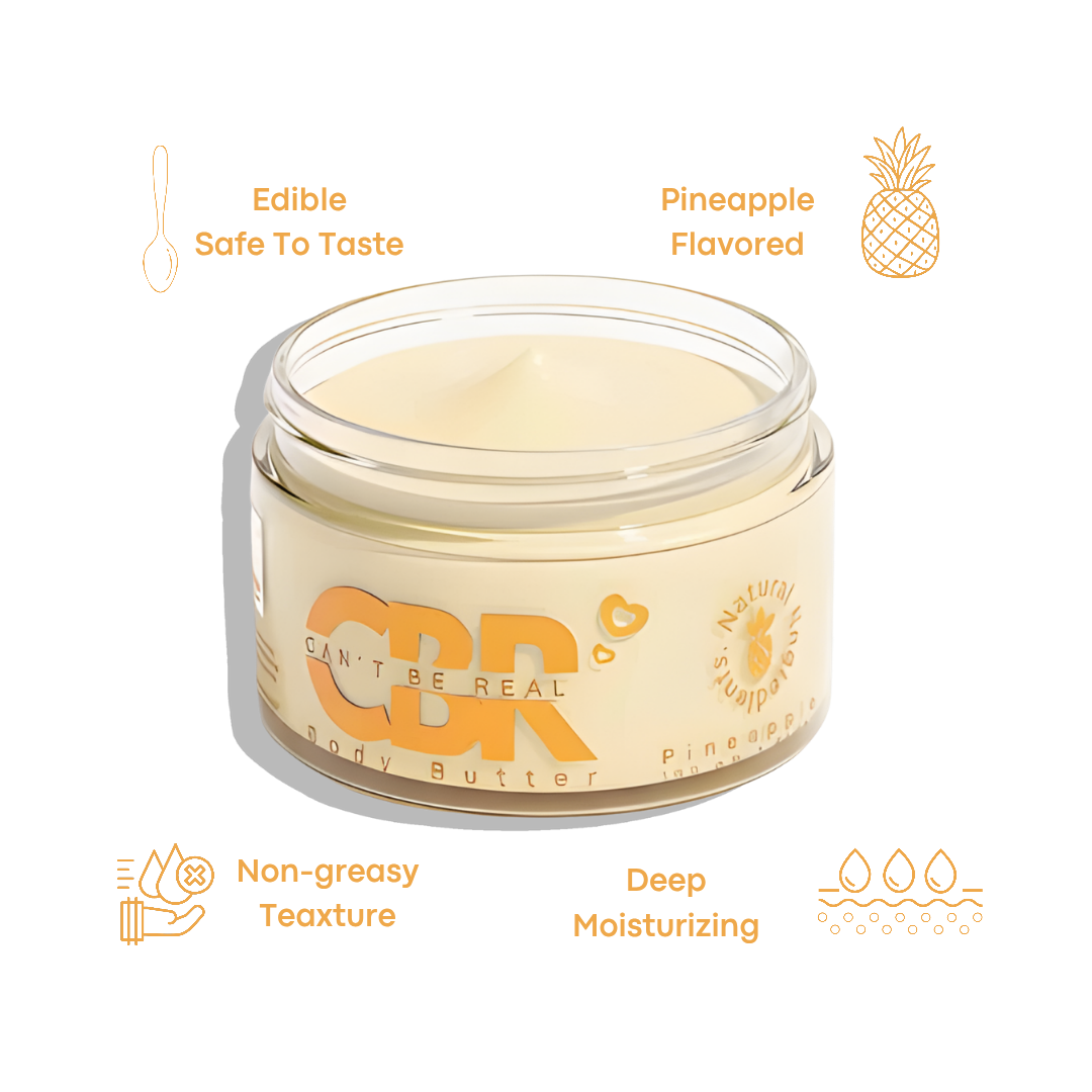 CAN'T BE REAL Intimate Body Butter - Pineapple Flavor